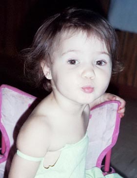 Calista dressed herself